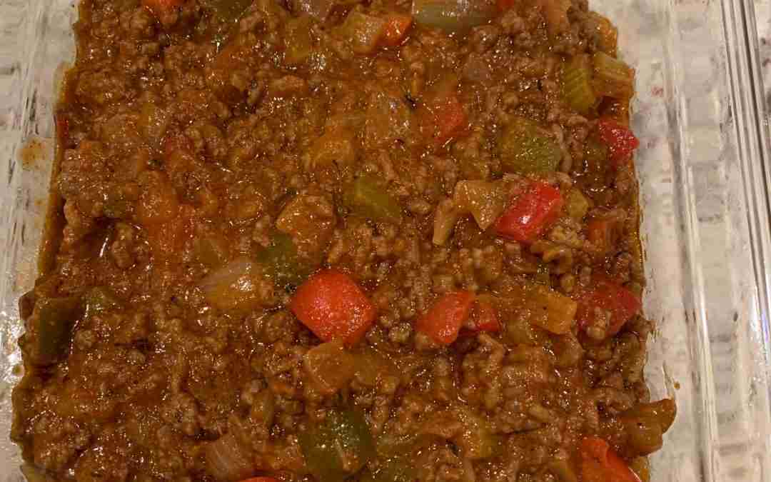 Healthier and Easy One Pot Sloppy Joes