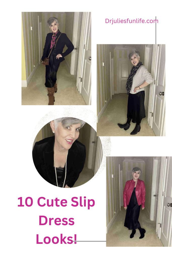 Here is a collage of some darling slip dress looks.